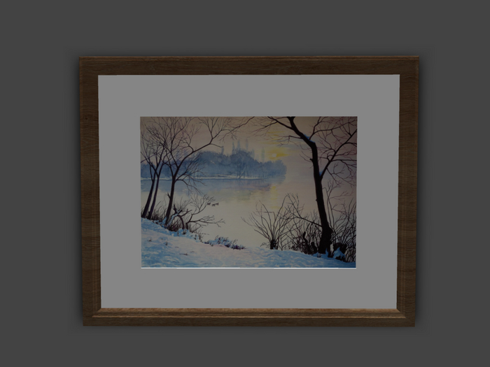 A sunny winter's day on the Main picture
