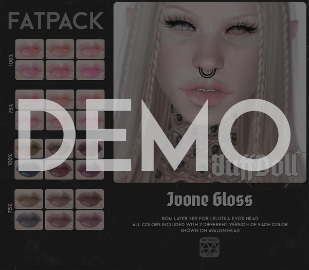 [BuffDoll] - Ivone Gloss EvoX BoM [DEMO]
