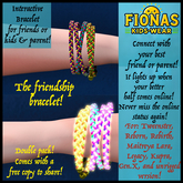 Interactive Friendship Bracelet - Double pack