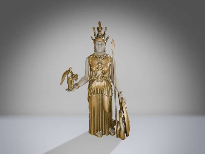 MeshForRP - Athena statue boxed
