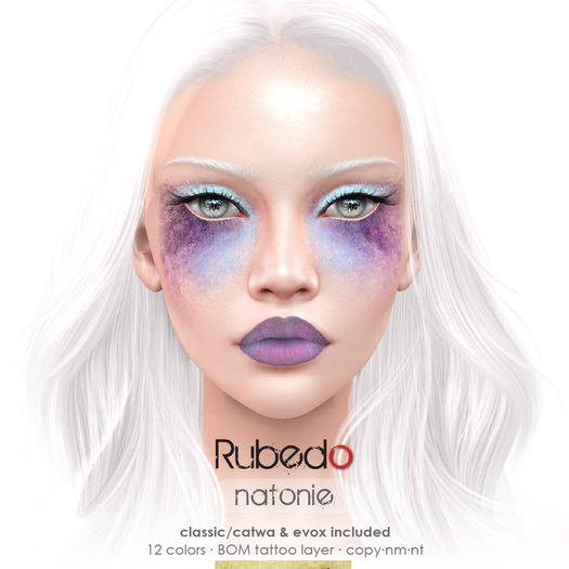 Second Life Marketplace - Rubedo - Natonie LIPS - REG&EVOX - pastel clouds