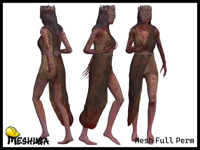Meshuga Lady of Decay Halloween Character FULL PERM MESH 