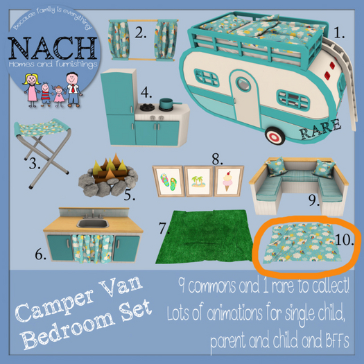 10. NACH Camper Van Rug