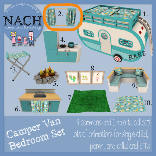 2. NACH Camper Van Curtains