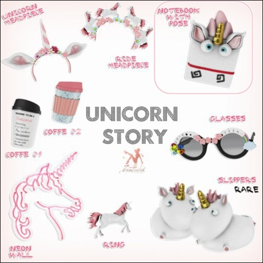 *Tentacio* Unicorn Story. Ride headpiece