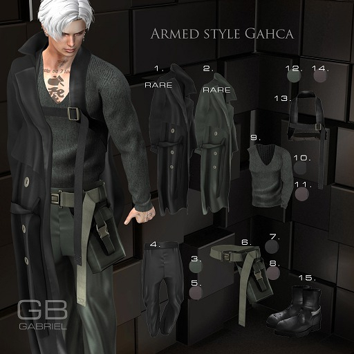 .::GB:: Armed Style - Full Set - All Colors + RARE