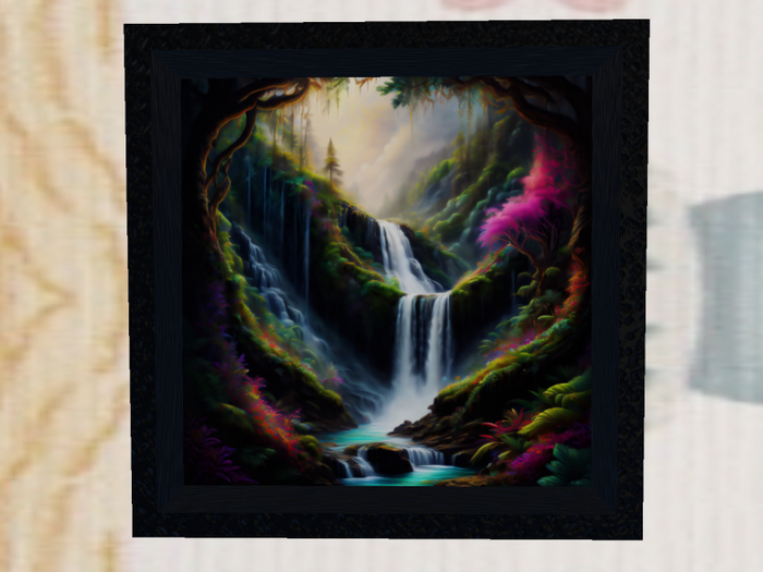 (WW) Waterfall Mesh Frame