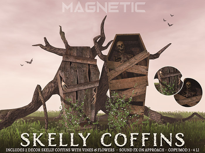 Magnetic - Skelly Coffins