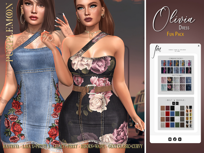 :: pm :: Olivia Dress FUN PACK