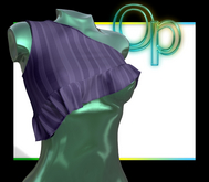 Purple Ruffle Top