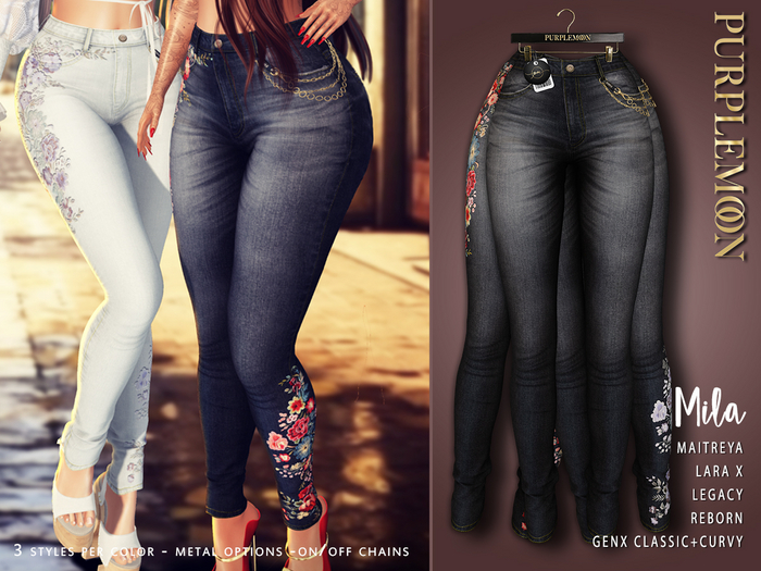 :: pm :: Mila Jeans -almost black-