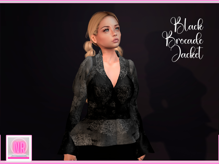 Rush BROCADE Jacket BLACK Pack