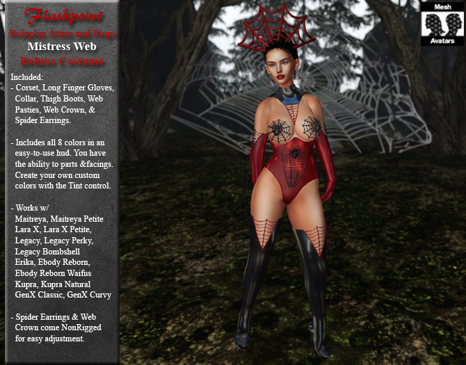 Mistress Web - Deluxe
