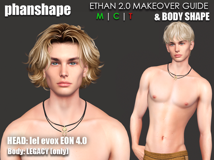 PS - phanshape - ETHAN 2.0 Makeover Guide & Body Shape