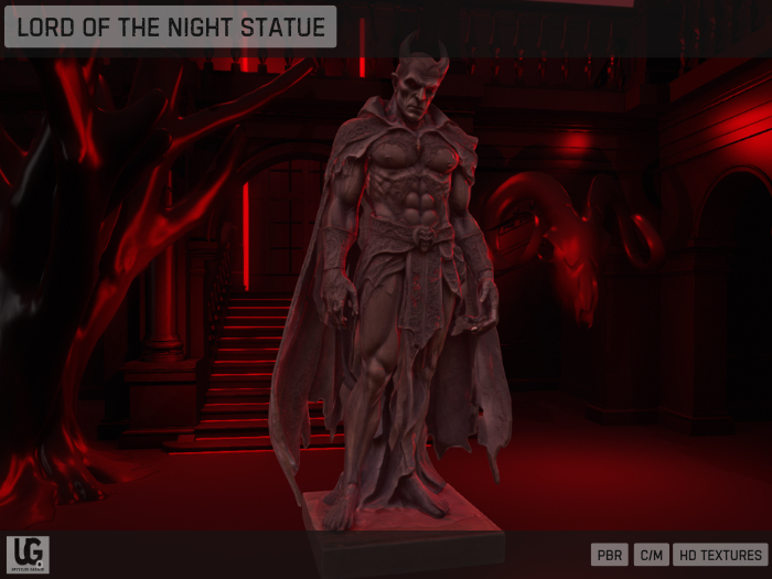 [UG] : Lord of the Night Statue (PBR)