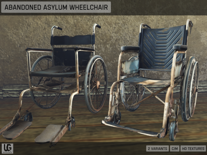 [UG] : Abandoned Asylum Wheelchairs
