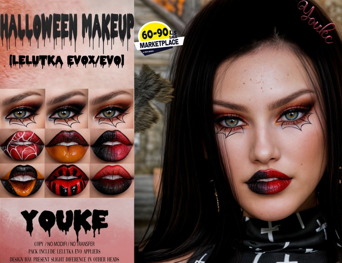 .:: Youke.::Halloween Makeup ( 