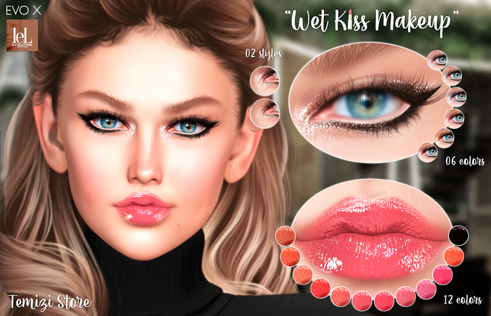 Temizi Store "Wet Kiss Lipgloss" (LeL EVO X - Evolution)