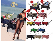 3. MAJESTY - Beach Wagon Carry [hunter camo] RARE