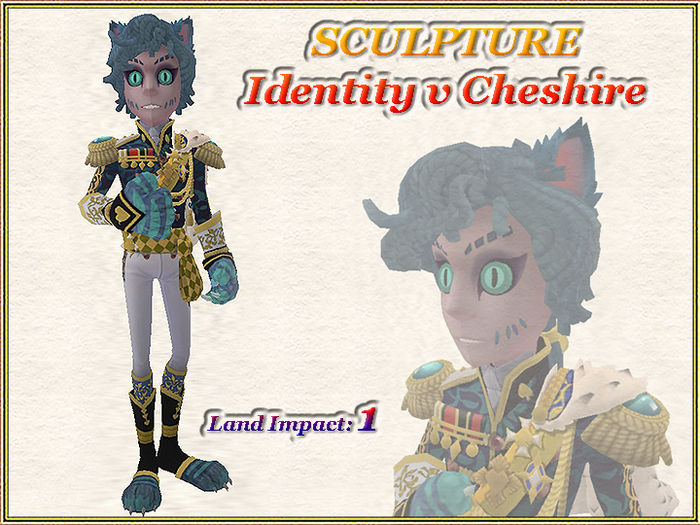 SCULPTURE - Identity v Cheshire (1 LI) (Full perm)