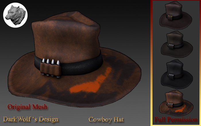Cowboy Hat Full Perm