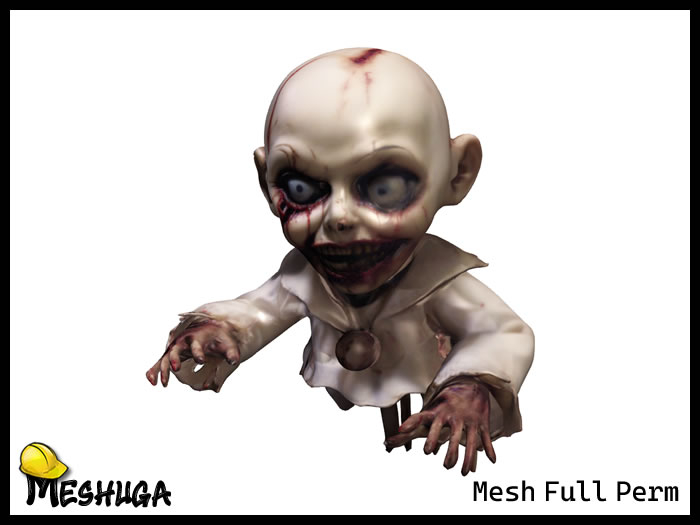 Meshuga Halloween Haunted Ghost Doll FULL PERM MESH 