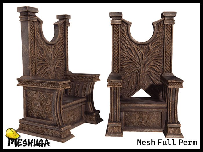 Meshuga Gothic Temple - Throne FULL PERM MESH 