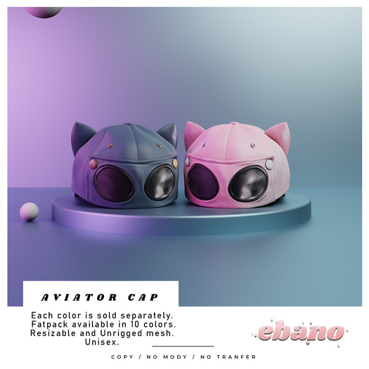 Ebano-Aviator Cap(LILAC)
