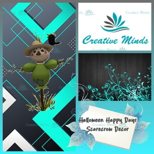 Halloween Happy Days Scarecrow Decor