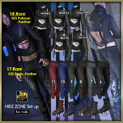 18. jake [Gild] HZS Pullover_Panther BOX RARE