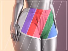 PODIUM - Sport Shorts (FULLPACK) [INITHIUM KUPRA/KUPS | Ebody Reborn]