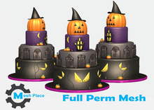 Mesh Place - Halloween Cake Full Perm Mesh (u