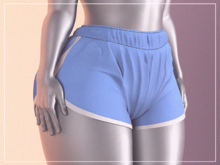 PODIUM - Sport Shorts BLUE [INITHIUM KUPRA/KUPS | Ebody Reborn]
