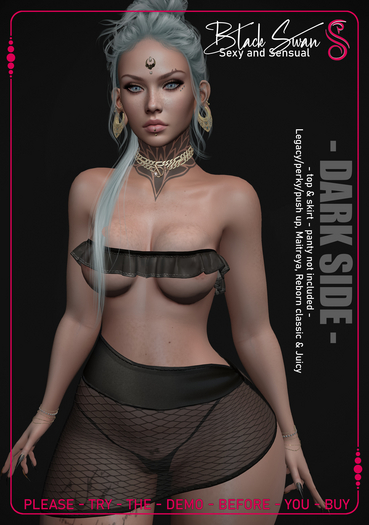 ! Black Swan ! Dark Side - Top & Skirt