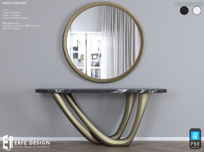 Vience Dresser 2COLORS 4 LI [Erfe Design] *