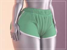 PODIUM - Sport Shorts GREEN [INITHIUM KUPRA/KUPS | Ebody Reborn]