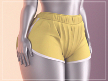 PODIUM - Sport Shorts YELLOW [INITHIUM KUPRA/KUPS | Ebody Reborn]