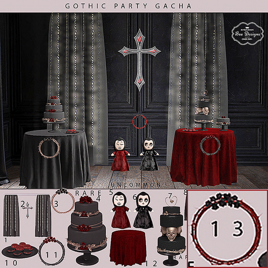 01 Bee Designs Gothic Party