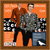 GPA Men's Outfit BOM - Halloween Eyes Print