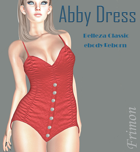 DRESS ABBY_ RED