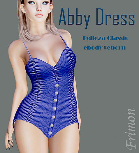 DRESS ABBY_ BLUE