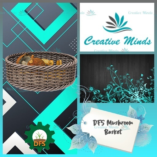 DFS Mushroom Basket (Actual Item)