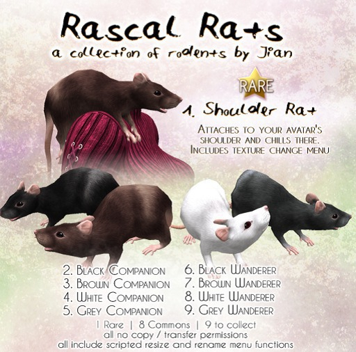 JIAN Rascal Rats 6. Black Wanderer BOX