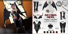 Luas x BJK Succubus Blue Full Set + Lootbox Rare ( 6 Pcs )