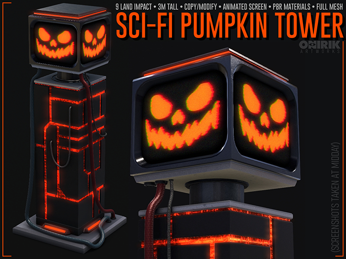 ONIRIK - Sci-fi Pumpkin Tower