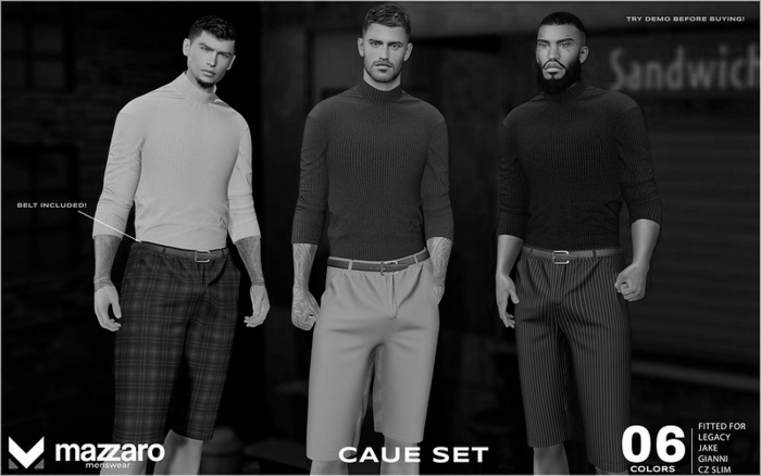 [Mazzaro] Caue Sweater - Demo (packed)