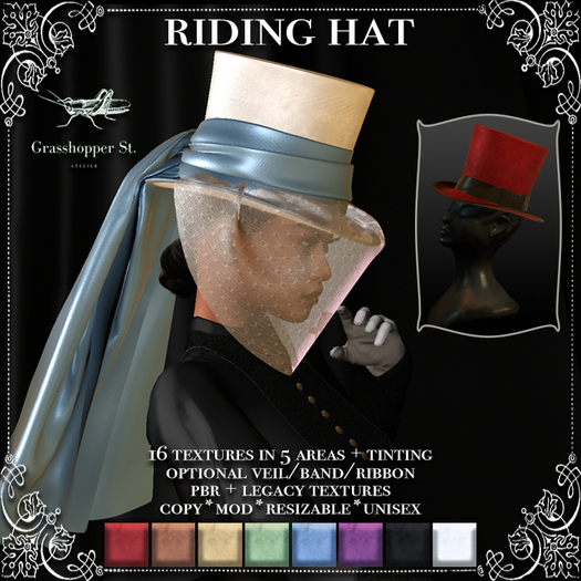 Grasshopper St Riding Hat
