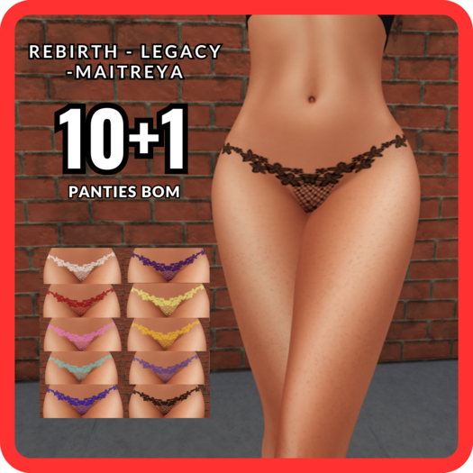 Lace Sexy String Panties BOM