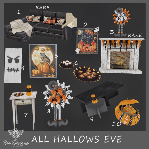 10 Bee Designs All Hallows eve