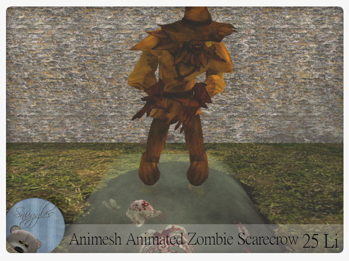 Animesh Animated Zombie Scarecrow By Snuggles 